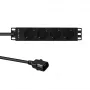 Rack PDU Lanview LVR-2MSCH-SCH-C13-4 — Lanview toitejaotusseade mudel LVR-2MSCH-SCH-C13-4
