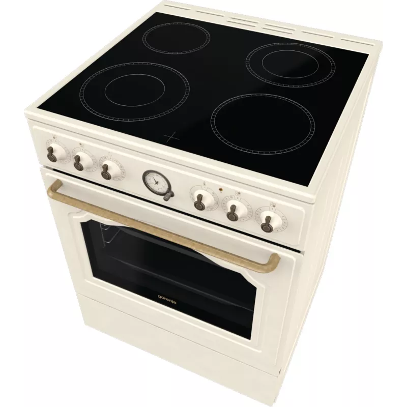 Gorenje GECS6B70CLI vabaltseisev pliit keraamilise keeduplaadiga Beež