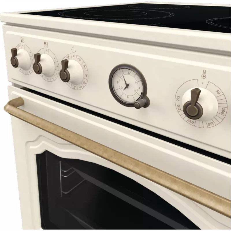 Gorenje GECS6B70CLI vabaltseisev pliit keraamilise keeduplaadiga Beež