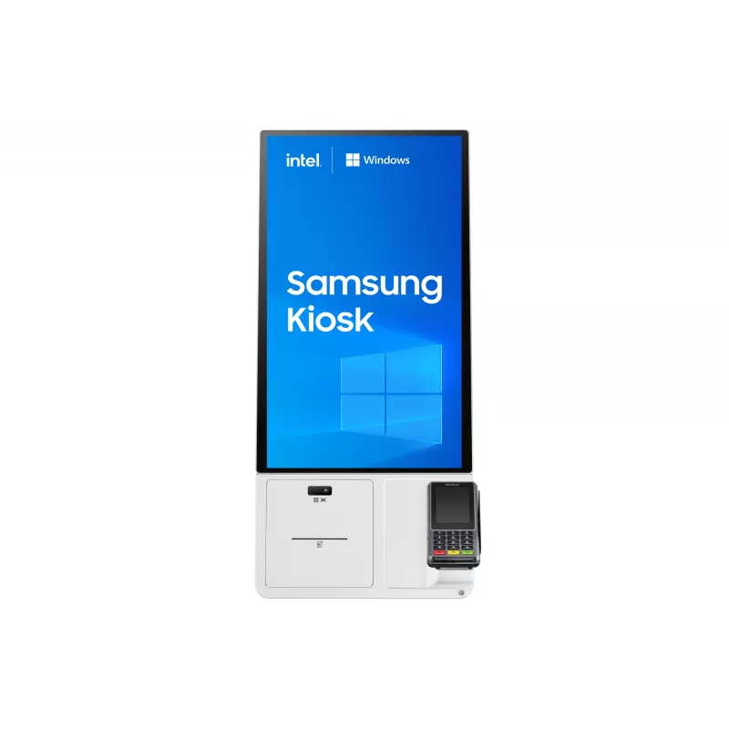 Samsung KM24C-C kioskikujundus 61 cm (24 tolli) LED 250 cd/m² Full HD valge puuteekraan sisseehitatud protsessoriga Windows 10 IoT Enterprise 16/7
