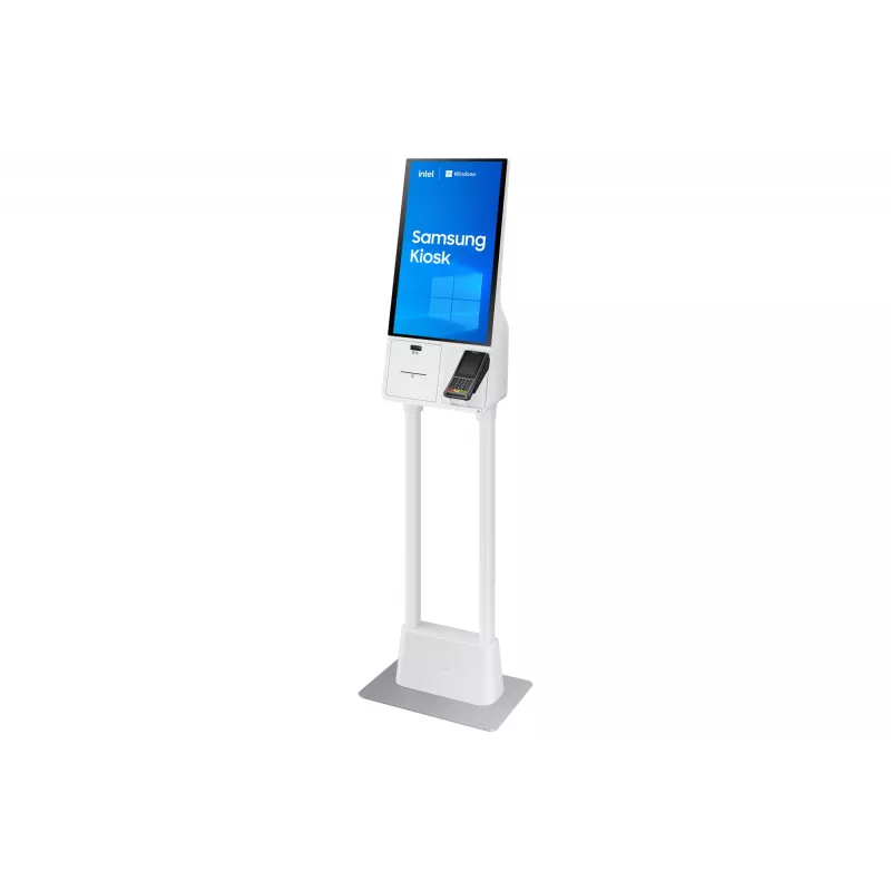 Samsung KM24C-C kioskikujundus 61 cm (24 tolli) LED 250 cd/m² Full HD valge puuteekraan sisseehitatud protsessoriga Windows 10 IoT Enterprise 16/7