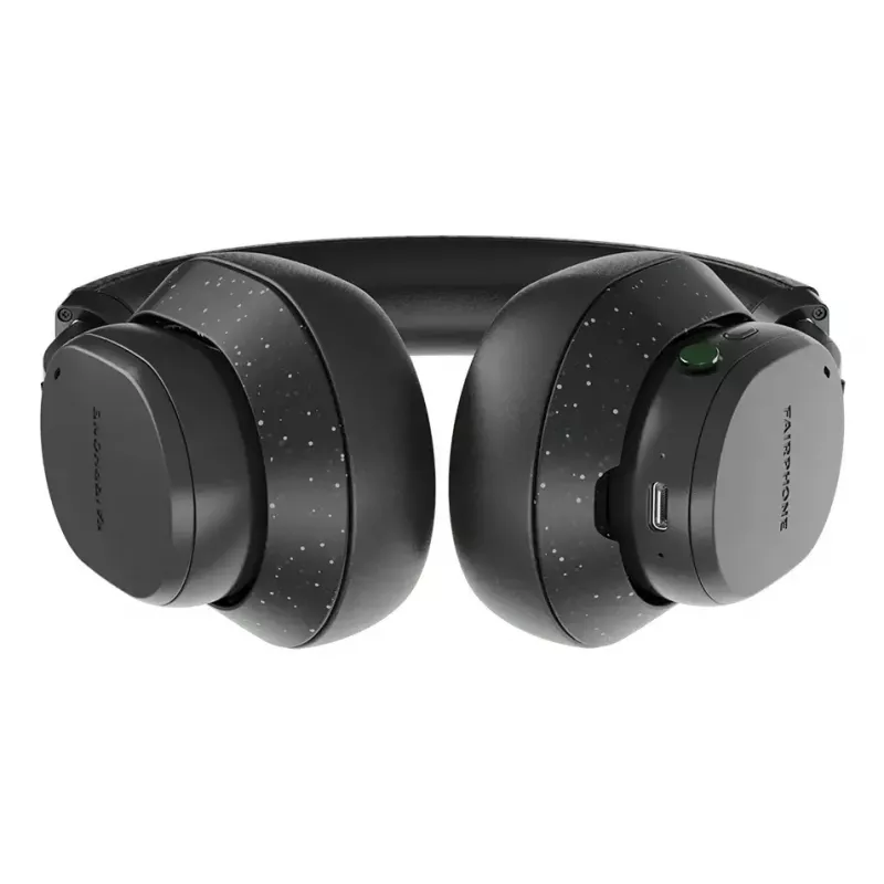 Juhtmevabad kõrvaklapid Fairphone Fairbuds XL — Bluetooth, USB-C, 20–20 000 Hz, 10 m ulatus, must, 330 g