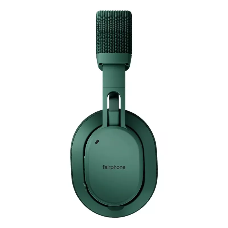 Juhtmevabad peapaelaga kõrvaklapid Fairphone Fairbuds XL — Bluetooth, USB-C, kõned ja muusika, 20–20000 Hz, 10 m leviulatus, roheline