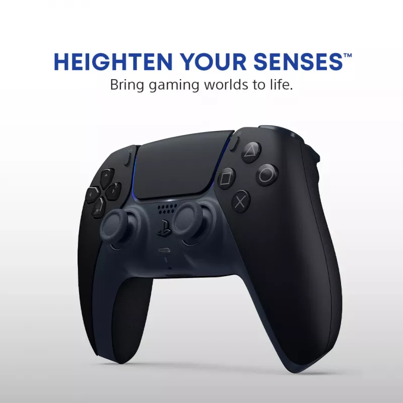 Gamepad Sony DualSense v3 Must — Bluetooth/USB, PS5, sisseehitatud aku, USB-C, juhtmega ja juhtmevaba