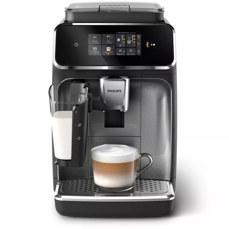 Philips seeria 2300 EP2339/40 LatteGo automaatne espressomasin, Black Panthera/Chrome
