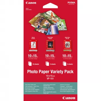 Canon VP-101 fotopaberi valikpakett 4x6” - 20 lehte