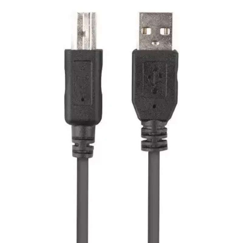 USB 2.0 kaabel LANBERG CA-USBA-15CU-0030-BK, USB A USB B-le, 3 m, must