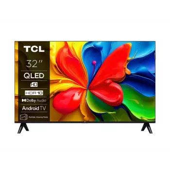 TCL 32V4C QLED-teler 32 tolli (81,3 cm) HD 1366×768 Wi‑Fi Ethernet Must