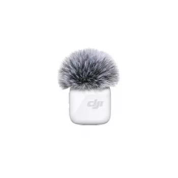 Juhtmeta kehamikrofoni saatja DJI CP.RN.00000430.01 — 100–20000 Hz, 3,87 V aku, kuni 11,5 h, valge, 26,1×26,6×16 mm