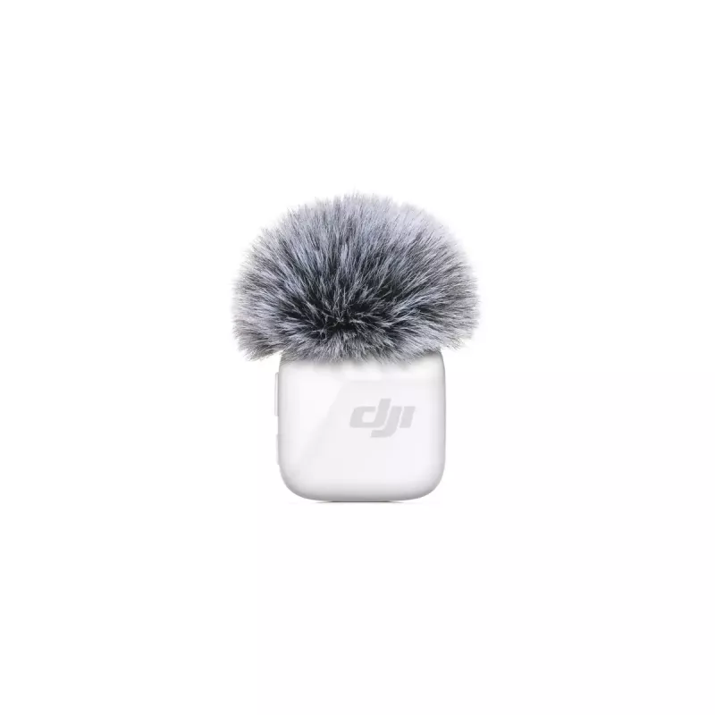 Juhtmeta kehamikrofoni saatja DJI CP.RN.00000430.01 — 100–20000 Hz, 3,87 V aku, kuni 11,5 h, valge, 26,1×26,6×16 mm