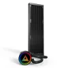 Montech LightFlow ARGB 360 protsessori kõik-ühes vedelikjahutus 12 cm must 1 tk