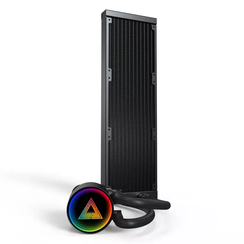 Montech LightFlow ARGB 360 protsessori kõik-ühes vedelikjahutus 12 cm must 1 tk