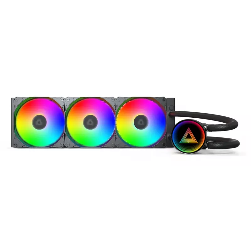 Montech LightFlow ARGB 360 protsessori kõik-ühes vedelikjahutus 12 cm must 1 tk