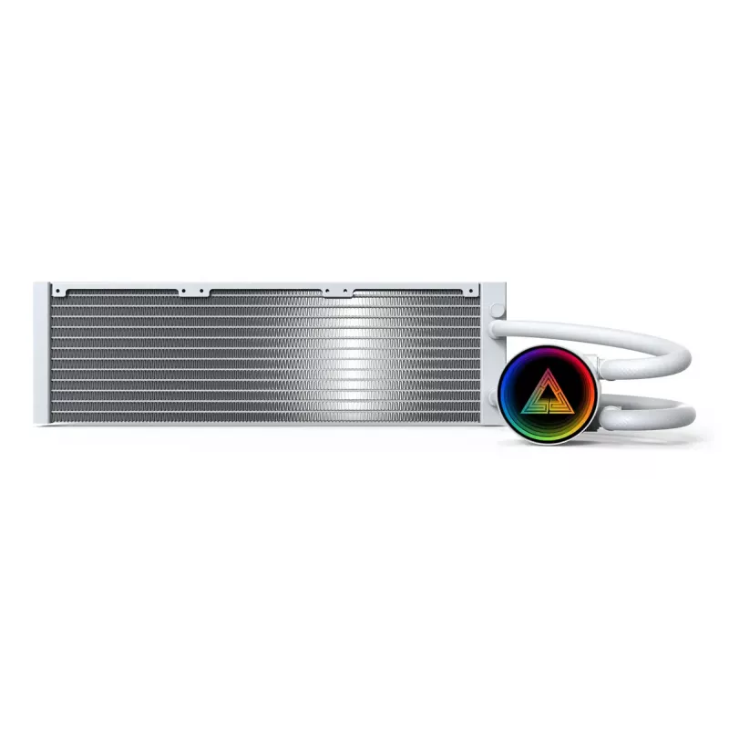 Montech LightFlow ARGB 360 protsessori ühtne vedeljahuti 12 cm valge 1 tk