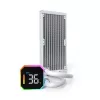 Montech HyperFlow Digital 240 Protsessori vedelikjahutussüsteem 12 cm Valge 1 tk