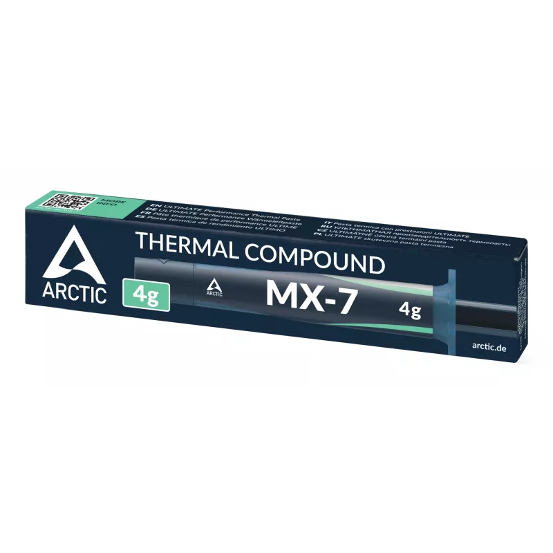 ARCTIC MX-7 - ULTIMATE jõudlusega termopasta, Termopasta, 2,9 g/cm³, Hall, 35.000 - 38.000, -50 - 250 °C, 4 g