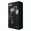 Braun Series 8 8513s märg ja kuiv pardel koos laadimisaluse ja reisikotiga, fjord hall