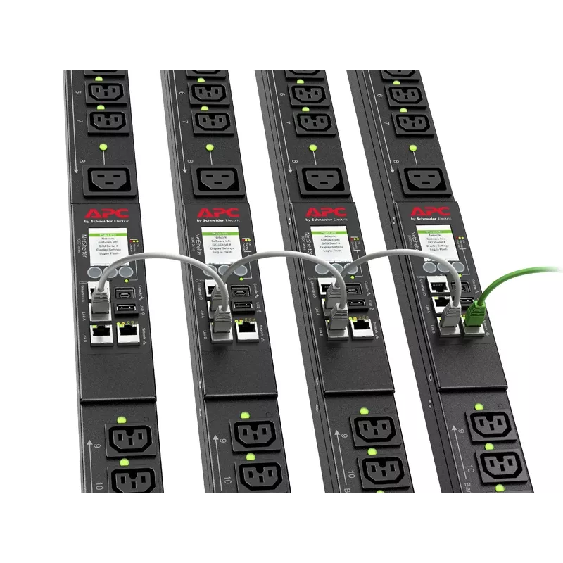 APC APDU9981EU3 toitejaotusseade (PDU) 24 vahelduvvoolupistikut 0U must