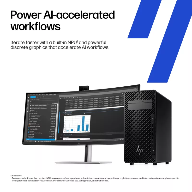 Arvuti HP Z2 G1i tööjaam Tower Ultra 9-285K 64GB 1TB SSD NVIDIA Windows 11 Pro