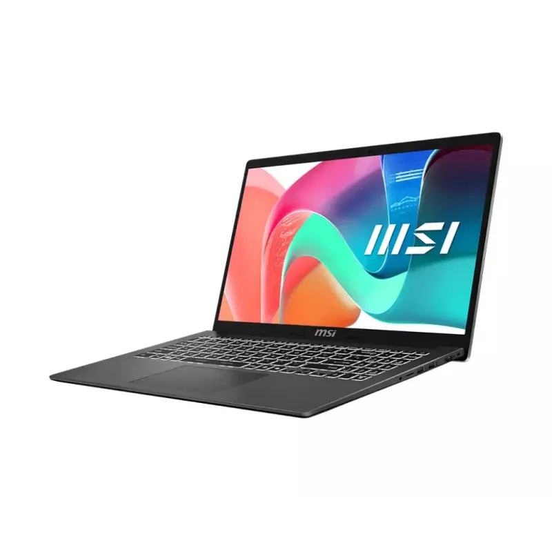 Sülearvuti MSI Modern 15 F13MG-471NL — 15,6-tolline Full HD, Intel Core i5-1334U, 16 GB muutmälu, 512 GB SSD, Intel Iris Xe, Windows 11 Home, hall