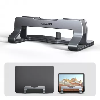 Axagon STND-VG, Alumiinium, Hall, 150 mm, 50 mm, 80 mm, Hall