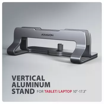 Axagon STND-VG, Alumiinium, Hall, 150 mm, 50 mm, 80 mm, Hall