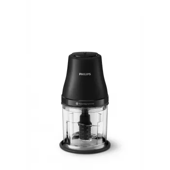 Elektriline köögihakkija Philips HR1501/00 1 L 450 W Must 5000 RPM plastiknõu roostevabast terasest tera 220-240V 50-60Hz