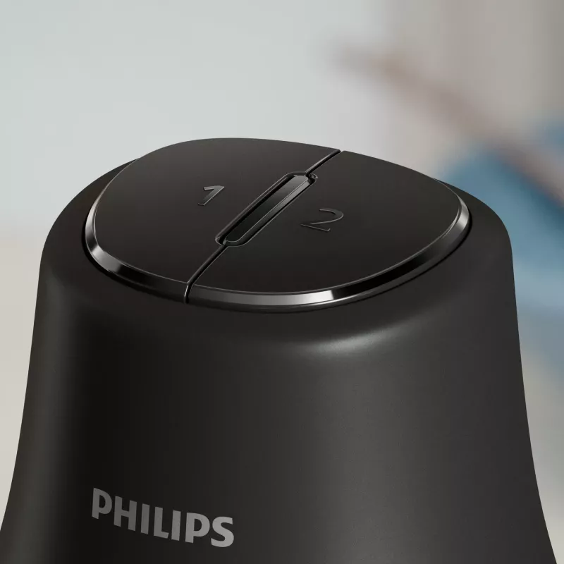 Elektriline köögihakkija Philips HR1501/00 1 L 450 W Must 5000 RPM plastiknõu roostevabast terasest tera 220-240V 50-60Hz