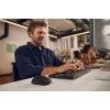 HP Multi-device USB/Bluetooth PR585C klaviatuuri ja hiire komplekt randmetoega, must, hiir kaasas