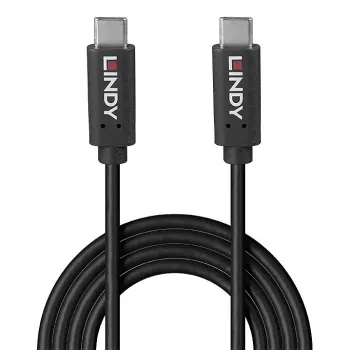 Lindy 36976 USB-kaabel USB 3.2 Gen 2x2 1 m USB C Must