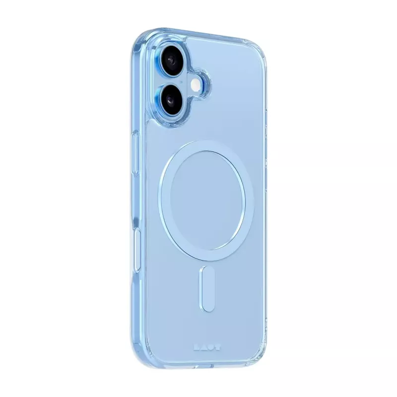 Ümbris LAUT CRYSTAL FLURO iPhone 17 helesinine 16 cm