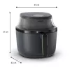 Kuumõhufritüür Philips 3000 seeria NA330/00 — 6,2 L, 1700 W, puutetundlik LED, must