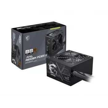 Toiteplokk MSI MAG A650BN PCIE5 II 650W 20+4 pin ATX 80 PLUS Bronze Must