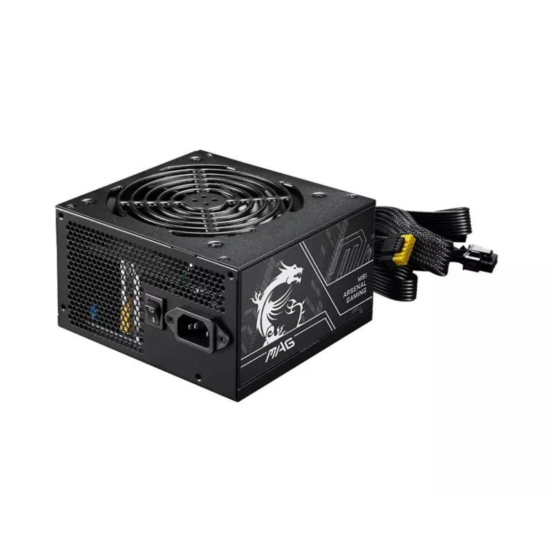 Toiteplokk MSI MAG A650BN PCIE5 II 650W 20+4 pin ATX 80 PLUS Bronze Must