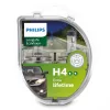 Philips LongLife EcoVision 12342LLECOS2 pikem eluiga, 60 W, 12 V, H4, 3100 K, 2 tk
