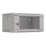 Seinale paigaldatav rack-kapp LANBERG WF03-5304-10S, 4U, 60 kg, hall, 281x540x350 mm