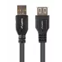 LANBERG USB-A–USB-A kaabel 2.0, isane–emane, 1,8 m, must