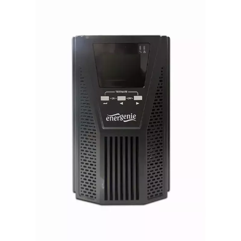 Katkematu toiteallikas UPS Gembird EG-UPSO-3000 topeltkonversioon võrgus 3 kVA 2700 W 5x Type F pistikupesa LCD