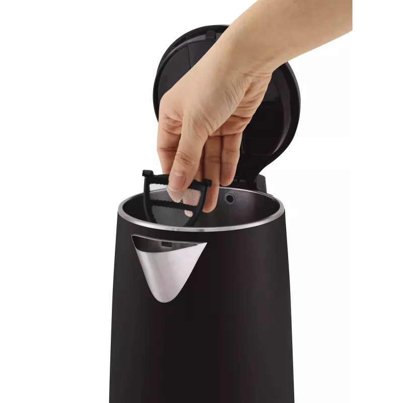 Tefal KO3718 elektriline veekeetja 1,5 L 2400 W must, roostevaba teras