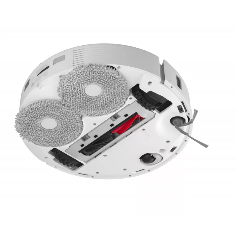 Robot vacuum cleaner Roborock Qrevo C Pro — valge, 0,325 L tolmukott, 180 min tööaeg, Li-Ion 5200 mAh, ümara kujuga