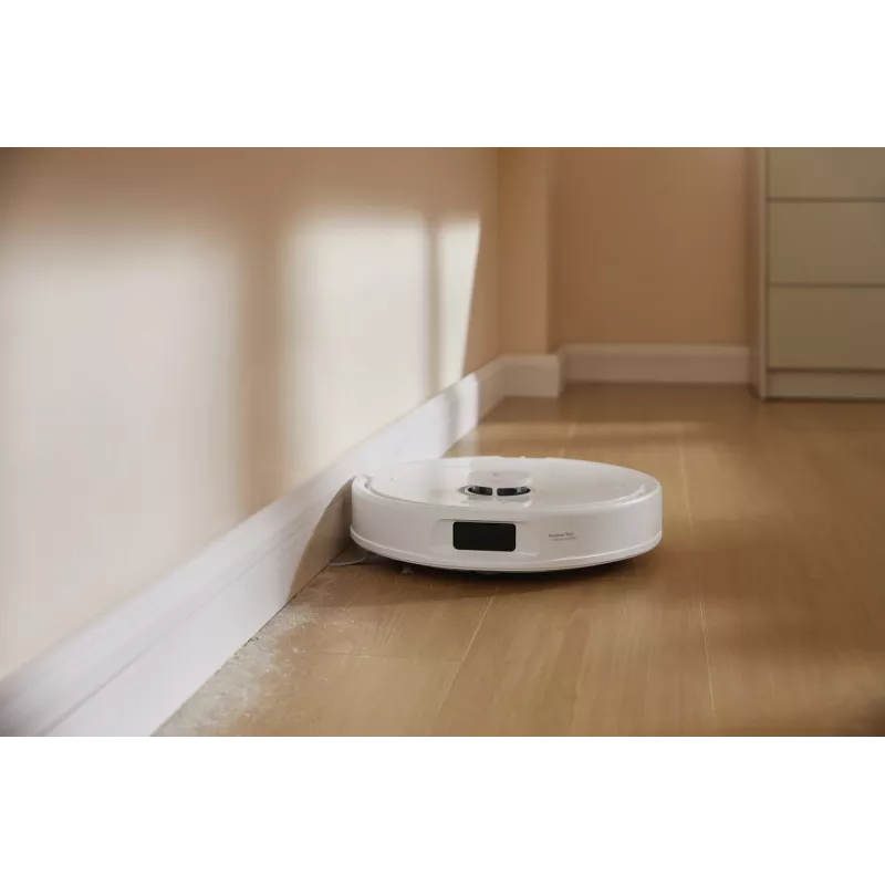 Robot vacuum cleaner Roborock Qrevo C Pro — valge, 0,325 L tolmukott, 180 min tööaeg, Li-Ion 5200 mAh, ümara kujuga