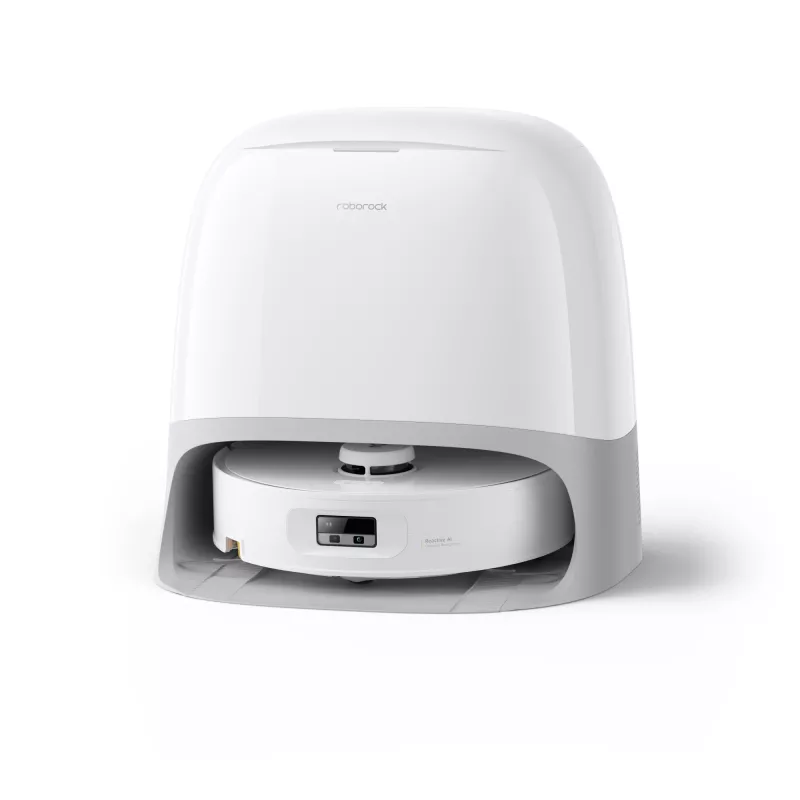 Roborock robotolmuimeja Qrevo Curv 2 Flow — tolmukott, 0,325 L, Li-Ion 5200 mAh, 240 min, valge