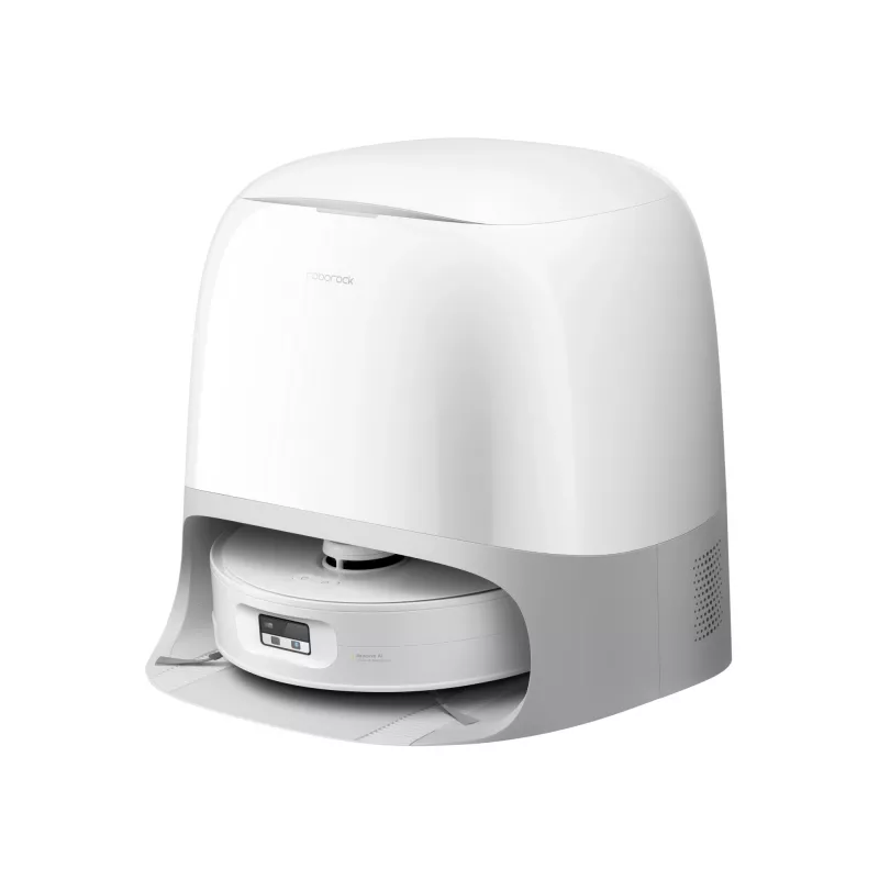 Roborock robotolmuimeja Qrevo Curv 2 Flow — tolmukott, 0,325 L, Li-Ion 5200 mAh, 240 min, valge
