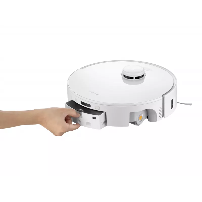Roborock robotolmuimeja Qrevo Curv 2 Flow — tolmukott, 0,325 L, Li-Ion 5200 mAh, 240 min, valge