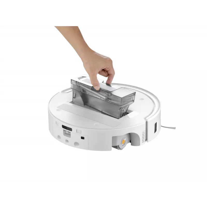 Roborock robotolmuimeja Qrevo Curv 2 Flow — tolmukott, 0,325 L, Li-Ion 5200 mAh, 240 min, valge