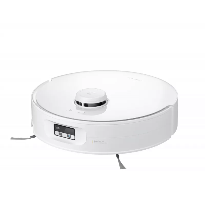 Roborock robotolmuimeja Qrevo Curv 2 Flow — tolmukott, 0,325 L, Li-Ion 5200 mAh, 240 min, valge