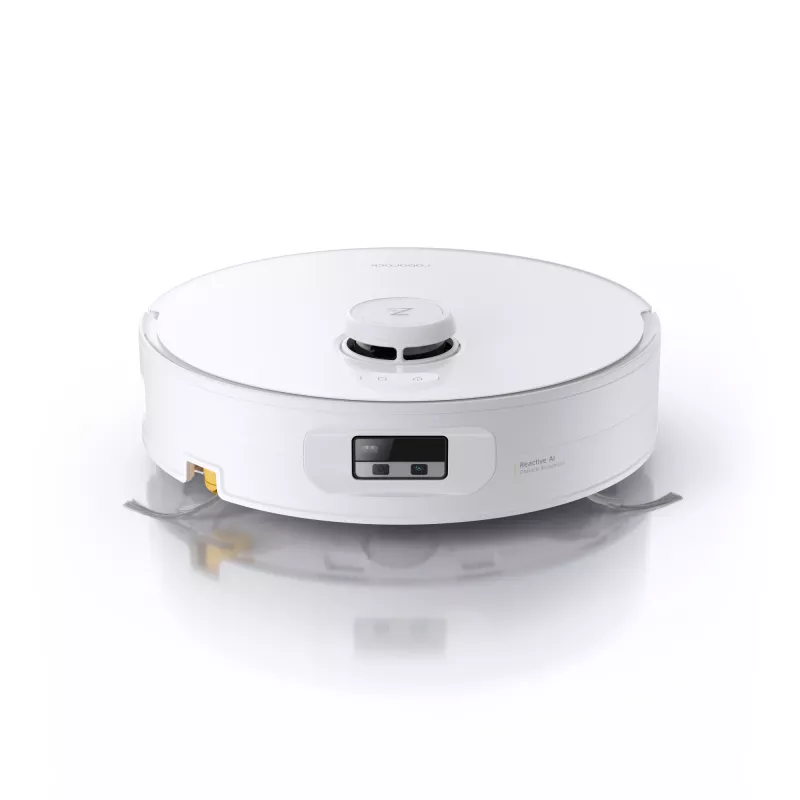 Roborock robotolmuimeja Qrevo Curv 2 Flow — tolmukott, 0,325 L, Li-Ion 5200 mAh, 240 min, valge