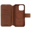Rahakotiga ümbris Decoded iPhone 16 Pro Max Brown 3 kaarditaskuga