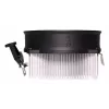 Õhujahuti XILENCE A250PWM.B, 92 mm ventilaator, hüdrauliline laager, TDP 89 W, pesadele AM4/AM5, must