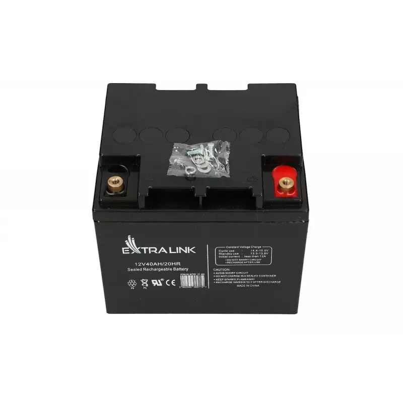 Extralink AGM suletud pliiaku 12V 40Ah hooldusvaba, VRLA, 12,2 kg
